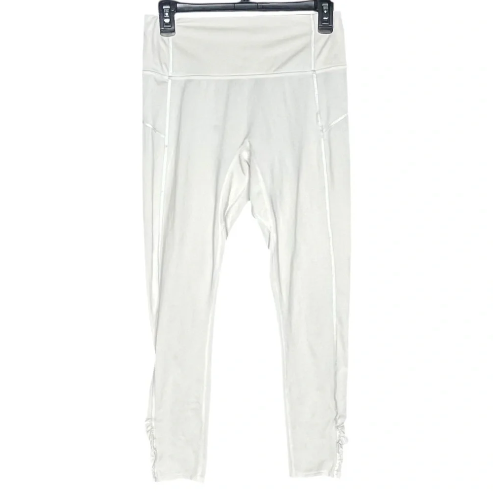 Free People FP Movement You're A Peach Legging Size Medium White